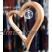 Love Heart Sun Catcher Swarovski Crystal Waldorf Wood Wiccan Window Hand Made   282962078573